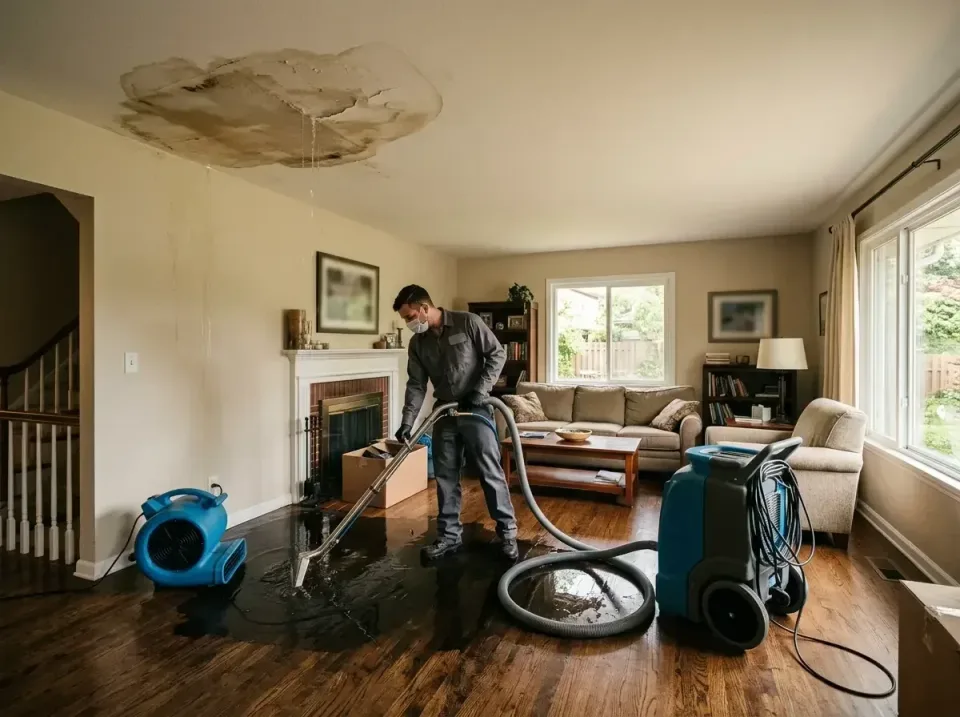 attic-pipe-burst-ceiling-drip-008 — frequently asked questions, Water Damage Restoration & Carpet Care in Beatrice, NE